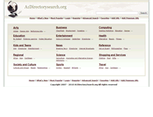 Tablet Screenshot of a1directorysearch.org